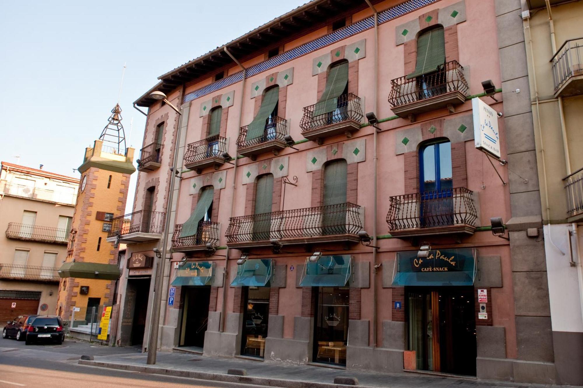 Fonda Ca La Paula Hotel Castellfollit de la Roca Bagian luar foto